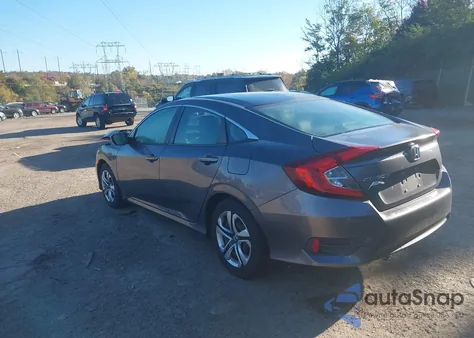 2016 Honda Civic Lx z USA, uszkodzony, nr VIN 2HGFC2F57GH531591